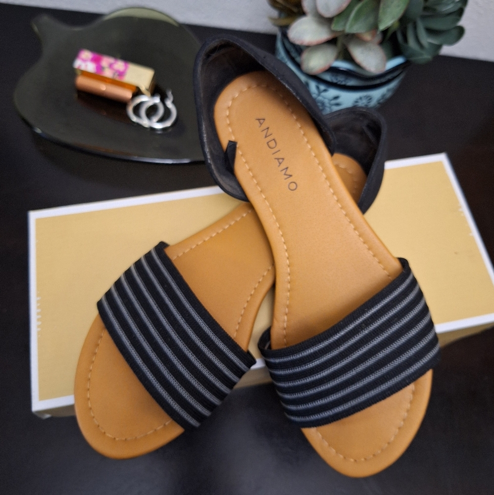Womans Andismo Sandles black 7W